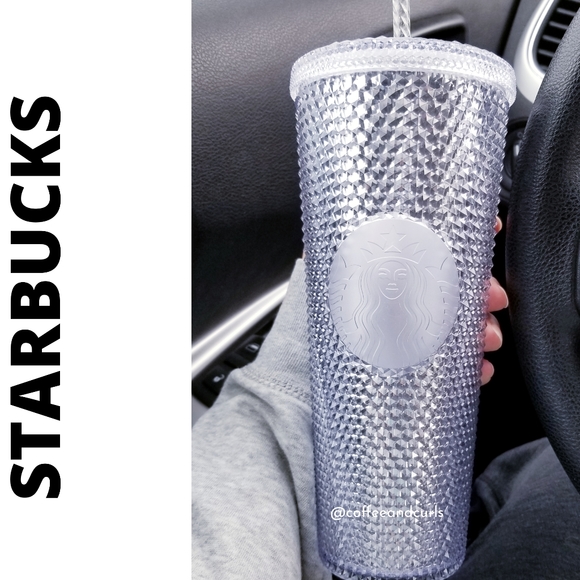 Starbucks Other - Starbucks 2019 Cold Cup Bling Platinum 24oz Venti